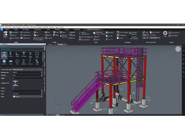 CADWorx Structure Contact Hexagon Asset Lifecycle Intelligence