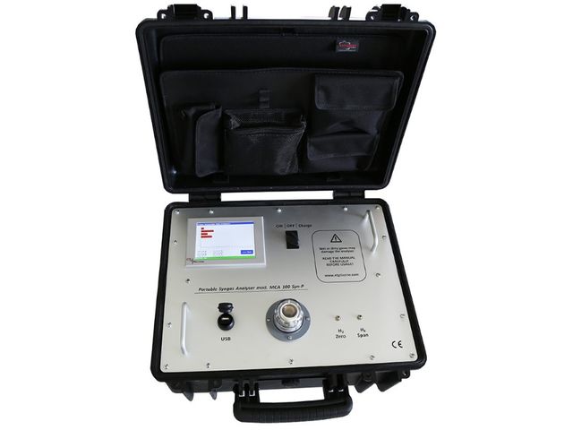 Multigas analyzer CO2 CH4 CO O2 H2 | MCA 100 Syn Portable