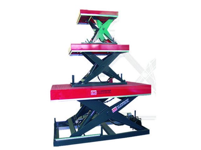 Industrial lift tables TUR Série 10, 13, 15