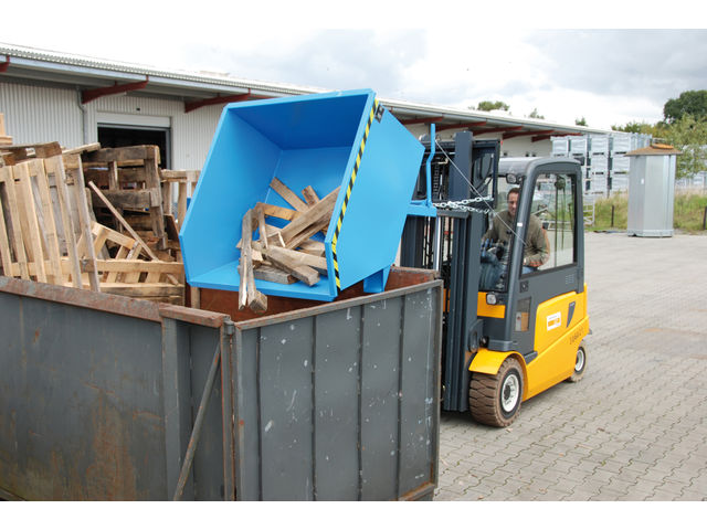 Tilting Container type GU, Forklift truck attachment