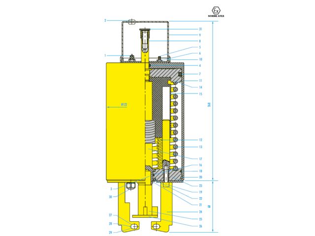 Rotary air actuator