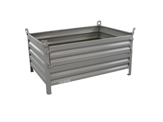 Steel plate container