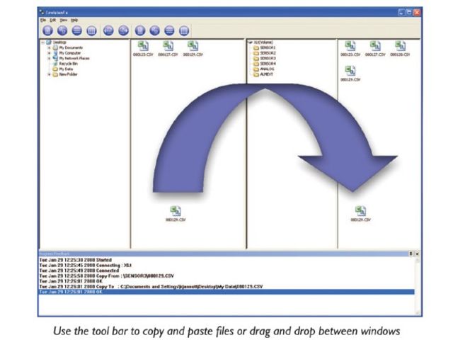 File Transfer software for operator control stations : EnvisionFX 1.2