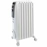 Oil filled electric heater