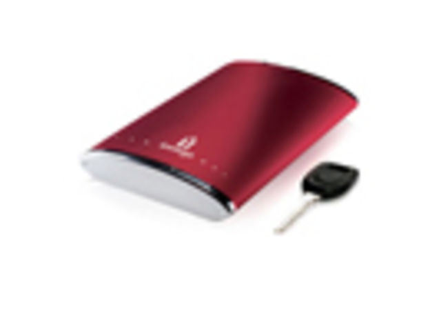 eGo Ruby Red Portable Hard Drive