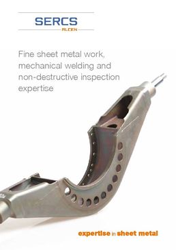 Fine sheet metal work, mechanical welding and non-destructive inspection expertise