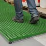 Anti-slip grate