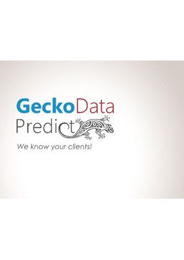 Gecko Data Predict: SaaS Predictive analysis software.