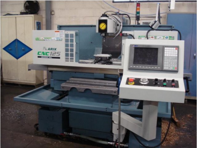 Milling machine by apprenticeship with universal head: MT 125