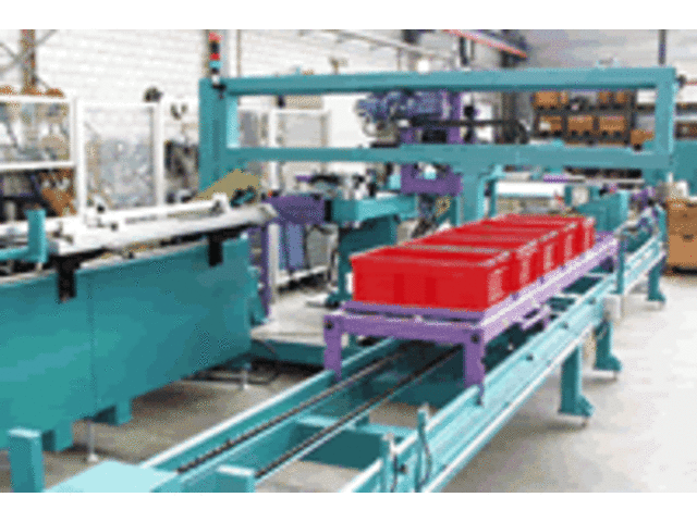 Fully automated production line for door handles