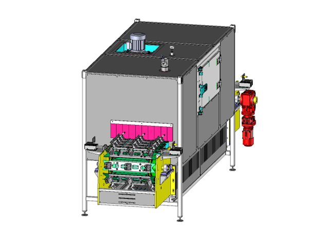 Continuous Oven or Tunnel Oven for Preheating with Scales Conveyor