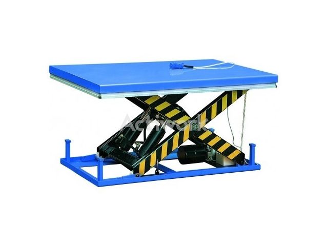 2000 and 4000 kg single scissor lift table