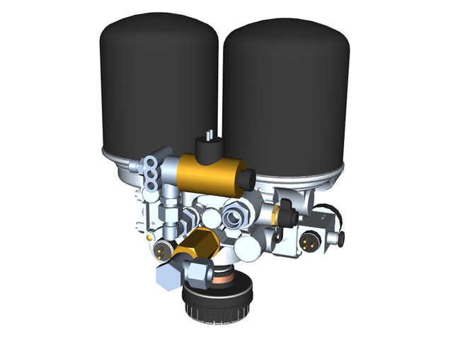 TAD 1000 – Dual-chamber dryer