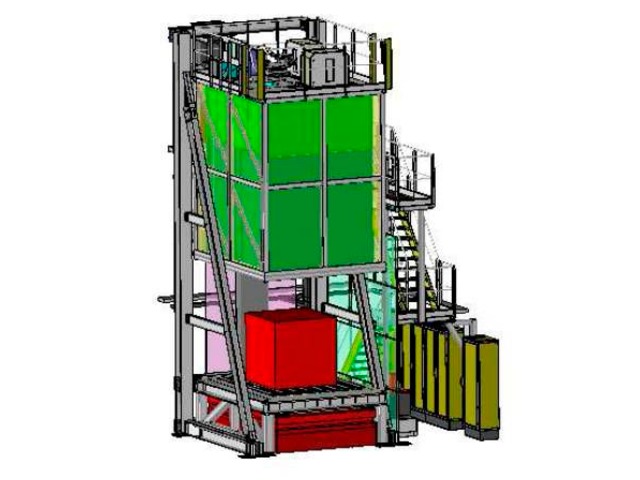 Bell type furnace for the Metallurgy