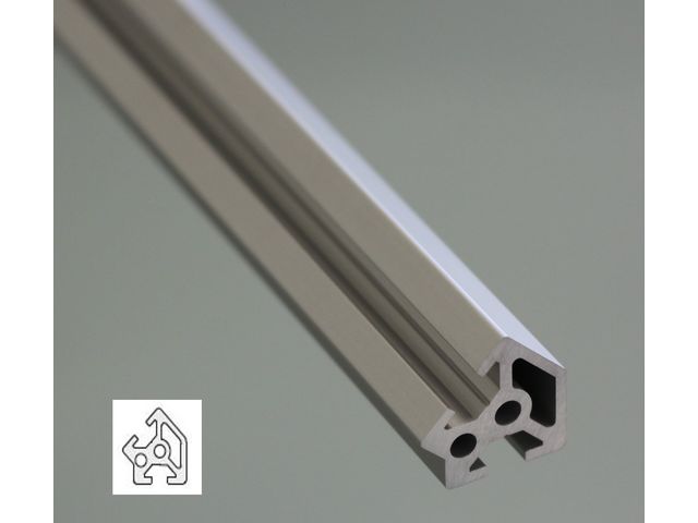 Aluminium Profile 6mm Slot 20x20 Angle 45°