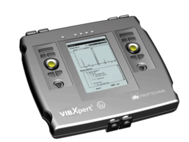 High performance intrinsically safe vibration analyzer : VIBXPERT EX 