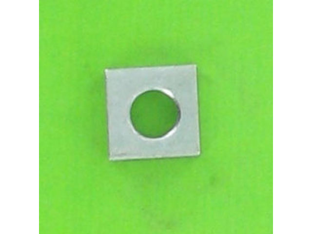 Nuts : Miscellaneous Nuts - Square Nut, DIN 562 - White Zinc Steel